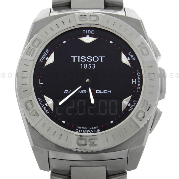 Rel gio Tissot Racing Touch Caixa em A o Pulseira e