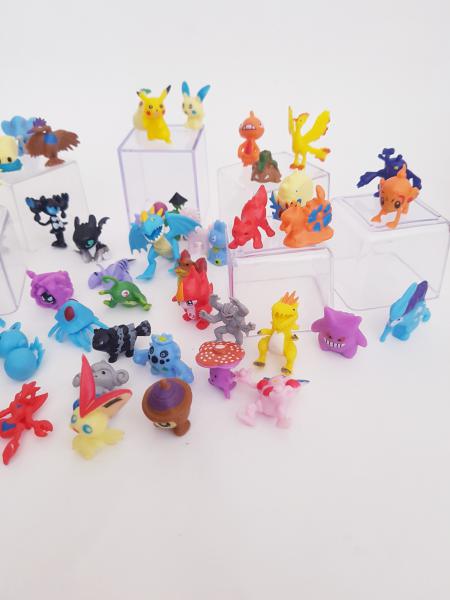 Brinquedo Antigo Bonecos Pokémon Miniaturas Lote