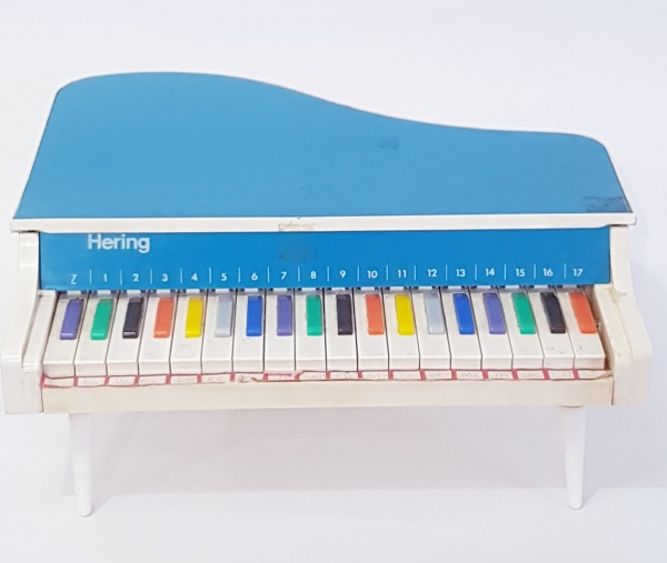 Piano Hering Plc-18 Infantil Brinquedo Antigo