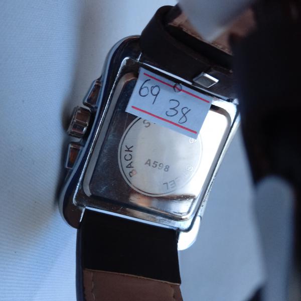 Pulseira Large Lacoste Borracha Preta para Relógio Apple Watch