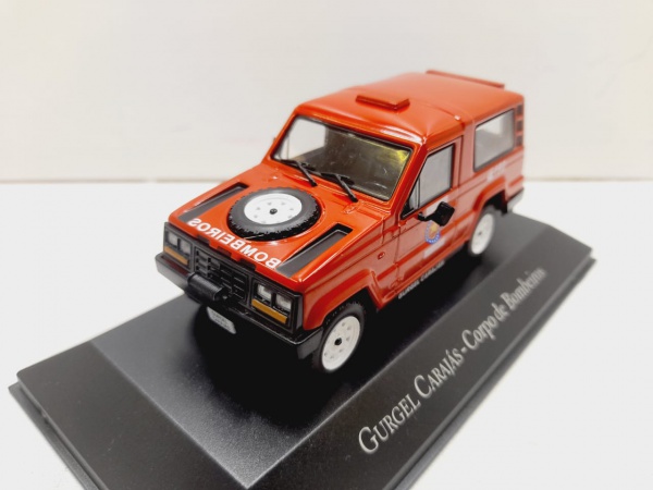 Miniatura em metal Gurgel Carajás Corpo de bombeiros (Veículos de