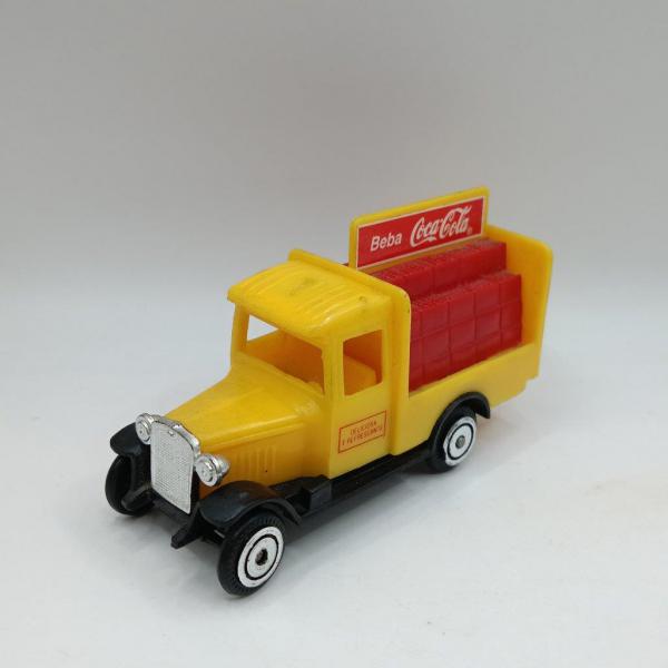 Brinquedo antigo Coca Cola - Caminhão de entrega - Chassi metálico 2