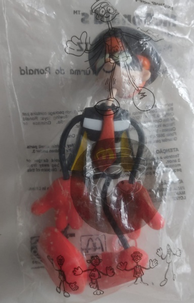 Boneco Mc Donalds Papa Burguer 2003