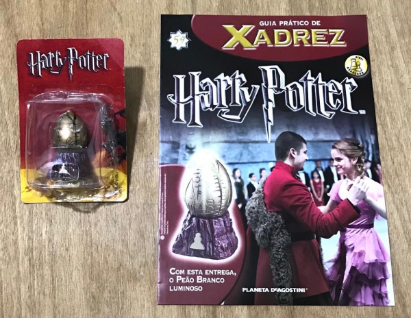 Kit 3 Guias Práticos do Xadrez Harry Potter Planeta Deagostini