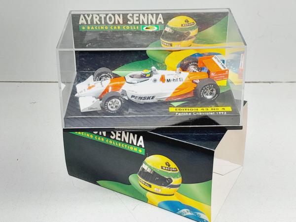 Miniatura em metal Penske Chevrolet 1993 (Edition 43 nº4) Ayrton