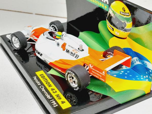 Miniatura em metal Penske Chevrolet 1993 (Edition 43 nº4) Ayrton