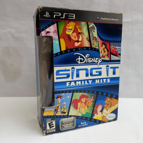 Disney sing it sale family hits ps3