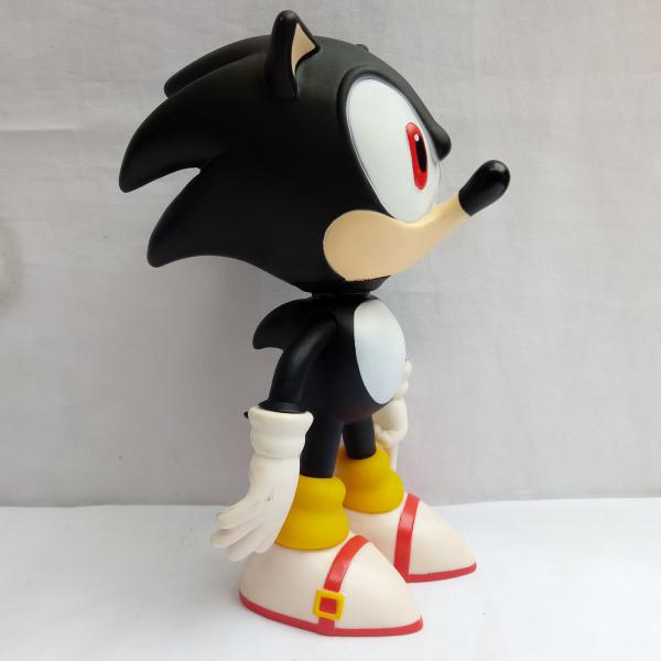 Boneco Sonic Amarelo de 20cm e 28cm Personagem Exclusivo