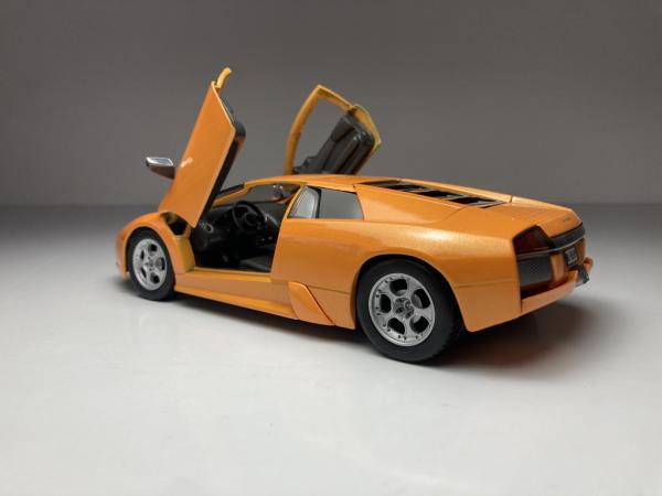 Lamborghini Murcielago Maisto Laranja Escala 1/24 minia