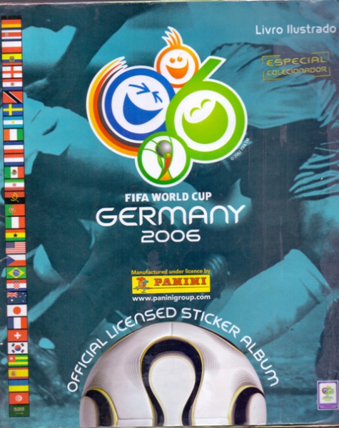 Álbum FIFA World Cup Germany 2006 - completo-Editora Pa