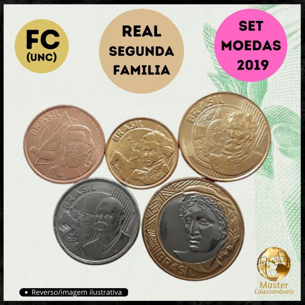 LANCE LIVRE - Set Premium 2019 : 10,25 centavos Efigie, 5,50 Centavos letra  A