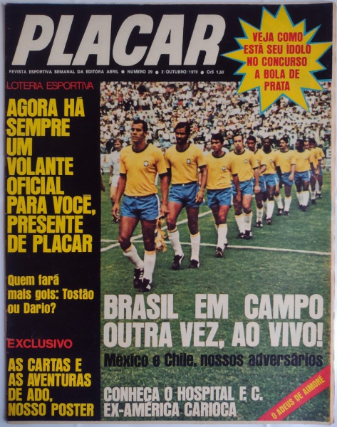 Futebol de Todos os Tempos: Revista do Dia - Placar 1970