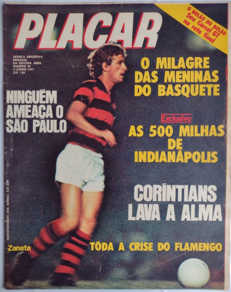 Revista PLACAR `EIS AQUI OS FUTUROS REIS DO FUTEBOL ` 