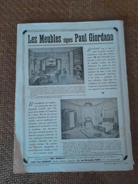 Antiga revista francesa JOURNAL DES OUVRAGES DE DAMES,