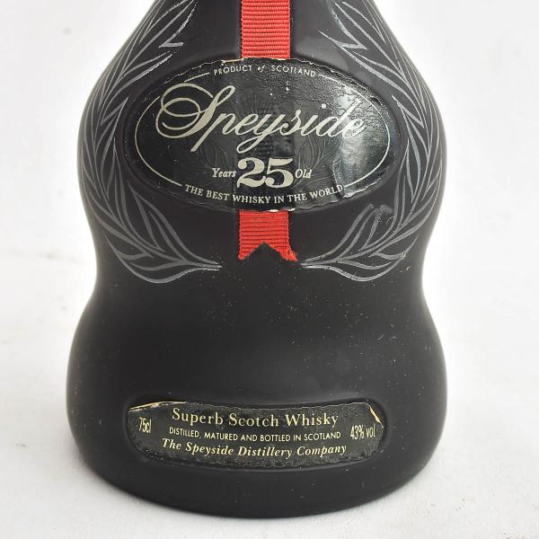 554[未開栓]Speyside Pure Malt 25 Years WHISKY - Speyside - Superb Scotch Whisky 25 anos, lacra