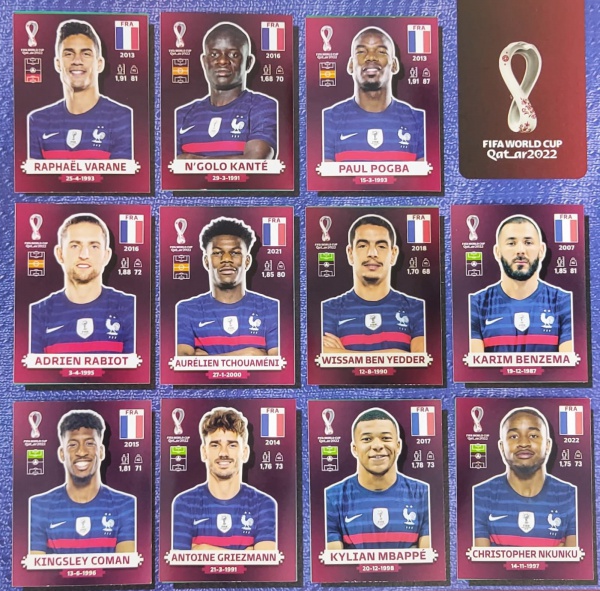 ORYX EDITION: Figurinha do Mbappé (FRA19)- Álbum Copa do Mundo 2022 (Made  in Italy)