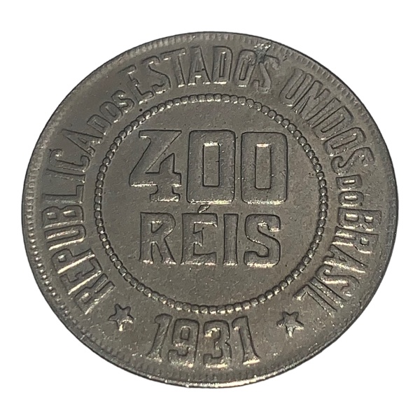 400 Réis 1931 - Catálogo Amato/Irlei - V119 - Soberba