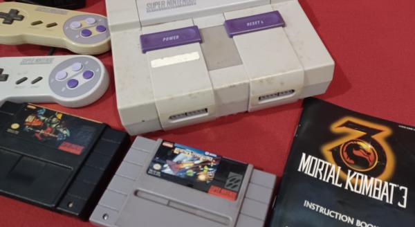 Super Nintendo Completo + Jogo