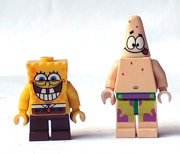 lego bob esponja