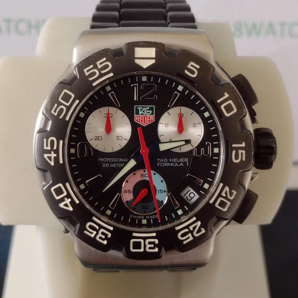 Relógio Tag Heuer Formula 1 Chronograph - Caixa em Aço