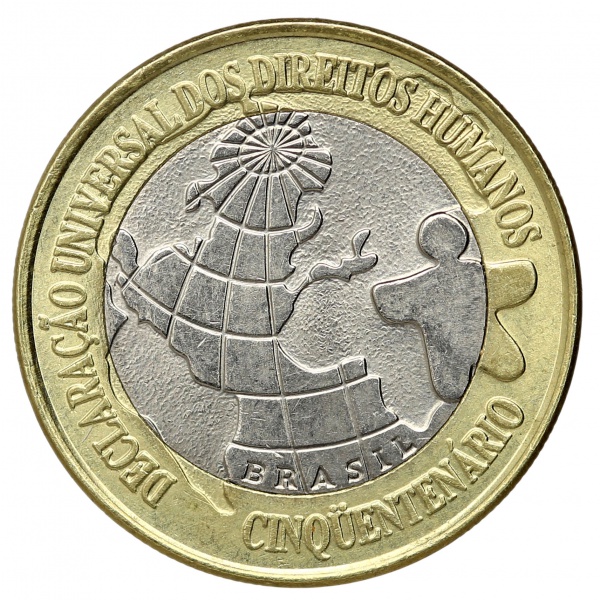 Moeda do Brasil IMPÉRIO 10 réis de 1870 BRONZE