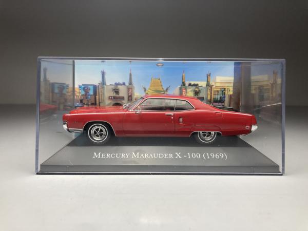 Mercury Marauder X-100 1969 Vermelho Escala 1/43 miniat