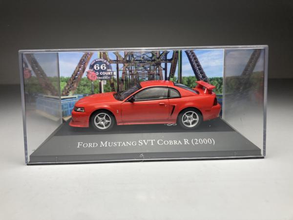 Ford Mustang SVT Cobra R 2000 Vermelho Escala 1/43 mini