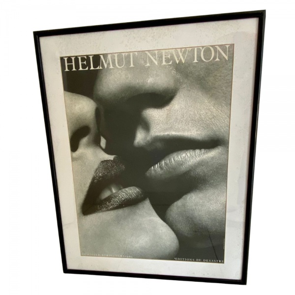 Gravura de Helmut Newton / Le Baiser, Bordighera, 1982 / Éditions