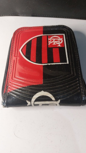 Carteira Couro Flamengo Futebol Presente Frete Grátis