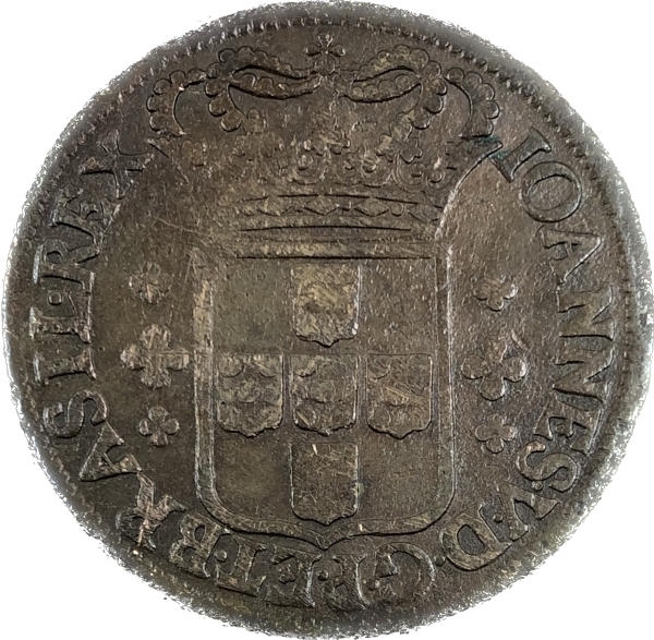 Moeda de Cobre - Brasil Colônia - XL Réis - 1722 - C.06