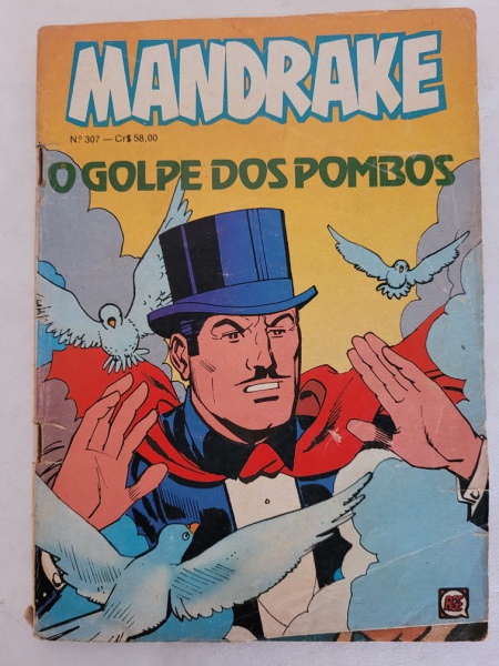 Mandrake Nº 27 Editora Saber 1974