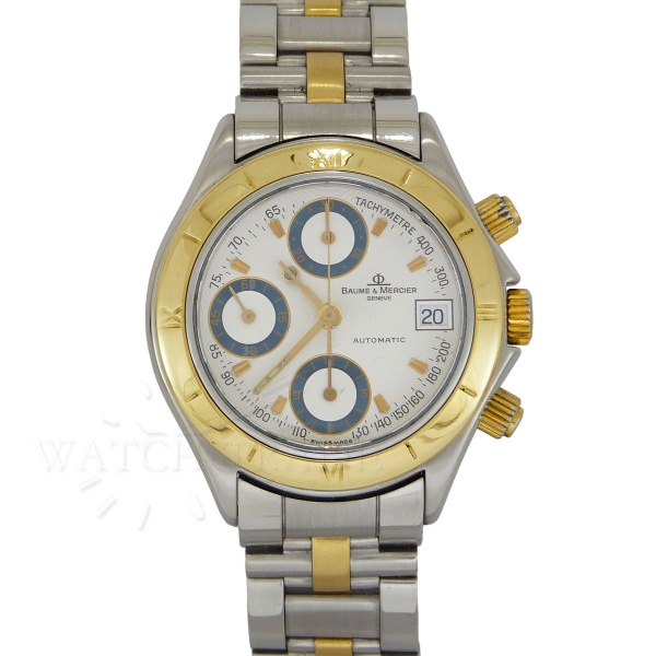 REL GIO BAUME MERCIER MALIBU CRON GRAFO. CAIXA EM A O