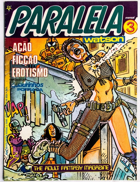 Revista. Um Exemplar de PARALELAS 3 Watson Portela 27x2