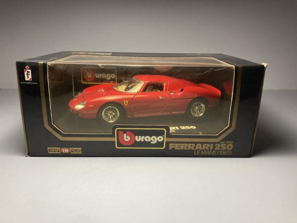 Ferrari 250 Le Mans (1965) Vermelho - Burago *Possui ca