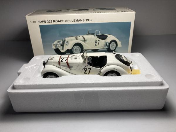 BMW 328 Roadster LeMans 1939 Branca - AutoArt *Possui d
