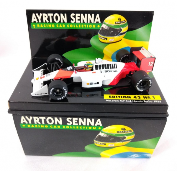 スポーツ AYRTON SENNA RACING CAR COLLECTION Carrinho Ayrton Senna Racing Car Collection Edição 43 n1. Em bom