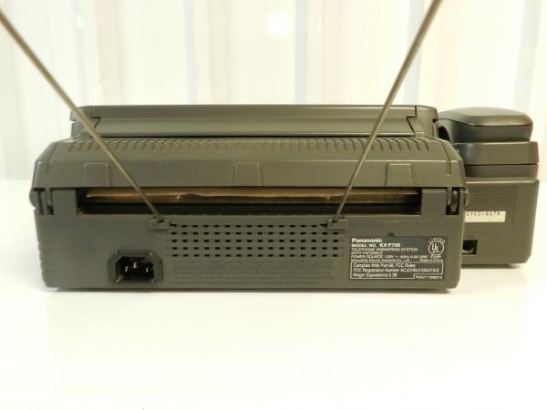 FAX PANASONIC KX-F700. NÃO FUNCIONA.