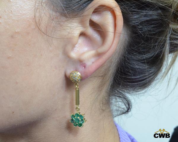 Piercing Orelha Ouro 18k 0.30 gramas