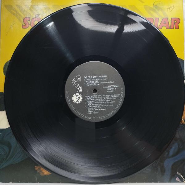 LOTE COM 3 DISCOS DE VINIL - RAÇA NEGRA E SÓ PRA CONTRARIAR