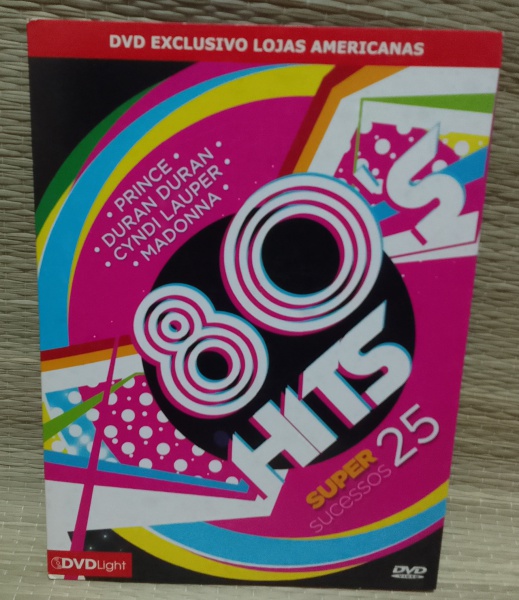 DVD 80 Hits - 25 Super Sucessos - Coleção Exclusividade