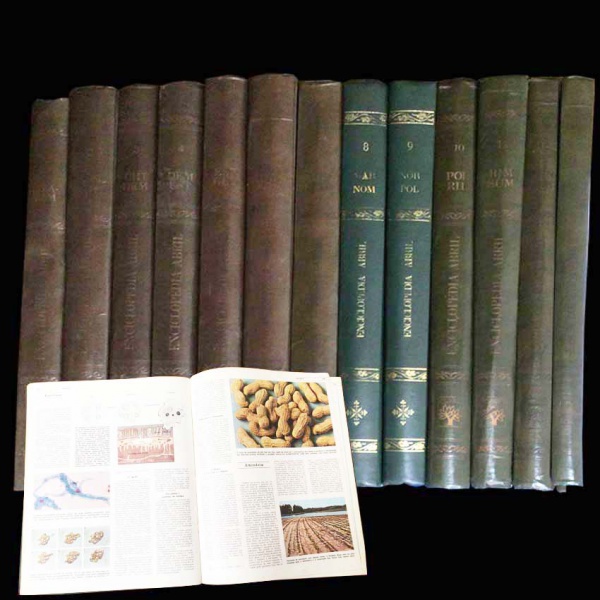 Enciclopédia Abril - 13 Volumes, Abril Cultural, 1971,