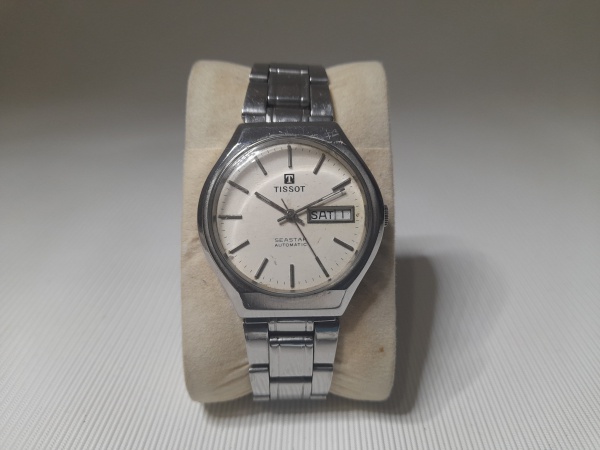 Antigo relógio de pulso Tissot Seastar, automático, Fu