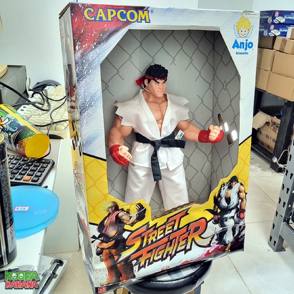 Boneco Guile Street Figther 30cm Capcom Anjo Brinquedos