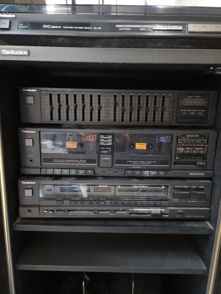 Technics - conjunto modular vintage contendo: TECHNICS