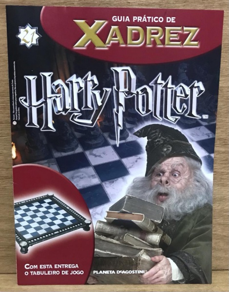 Xadrez Harry Potter  Jogo de Tabuleiro Panini Nunca Usado
