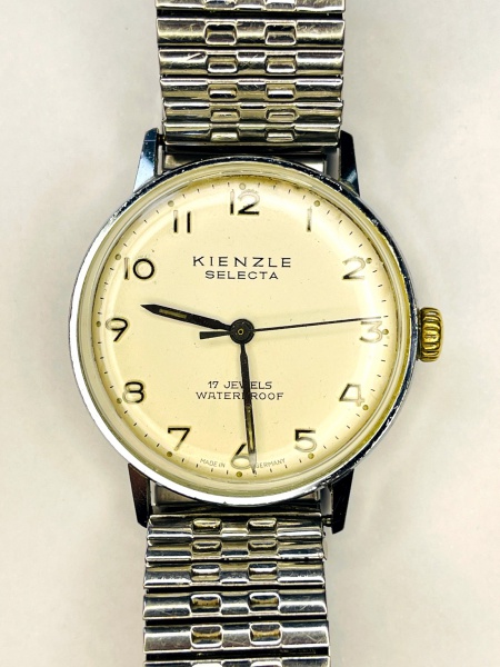 Kienzle Relógio Alemão modelo Selecta 17 Jewels waterproof, Fun