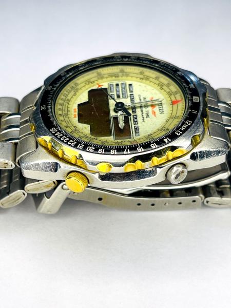 Citizen - Relógio World Time Chronograph, Não testado 4