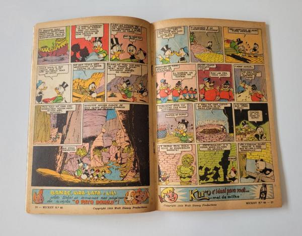 Mickey N.66 Ano 1958 Editora Abril. Ótimo Estado de Con