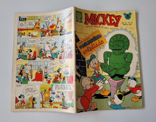 Mickey N.66 Ano 1958 Editora Abril. Ótimo Estado de Con