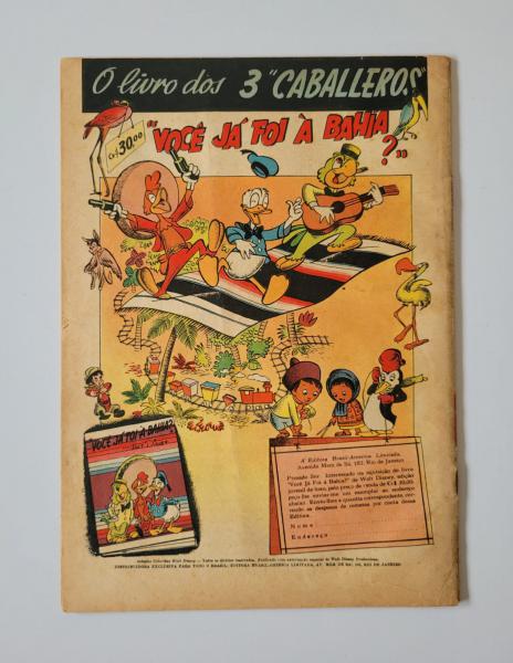 Seleções Coloridas N.5 Bambi! Original Ano 1947. Rarida